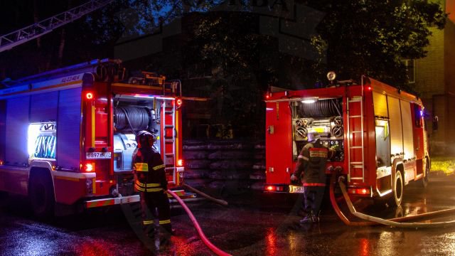 В результате пожара в диспансере под Воронежем погибли семь человек