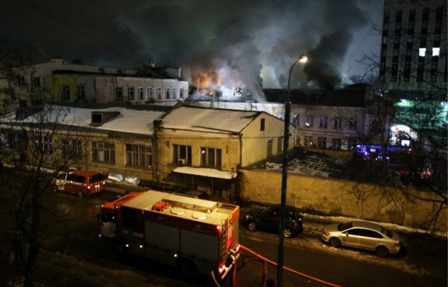 В результате пожара в Москве погибли 12 человек