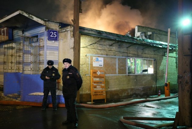 В результате пожара в Москве погибли 12 человек