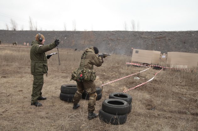 Закрытый матч Совета безопасности Республики по тактической стрельбе. ФОТОРЕПОРТАЖ