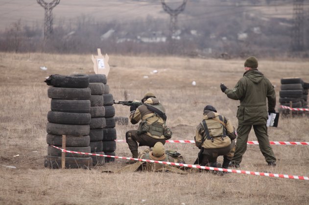 Закрытый матч Совета безопасности Республики по тактической стрельбе. ФОТОРЕПОРТАЖ