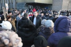 В Ясиноватой сход граждан выступил против смены градоначальника