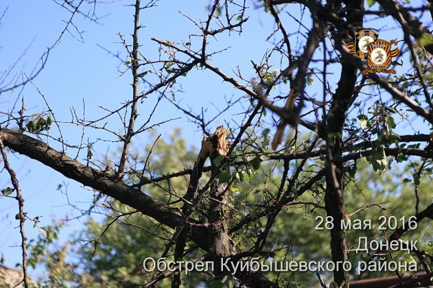 Этой ночью Донецк опять обстреляли