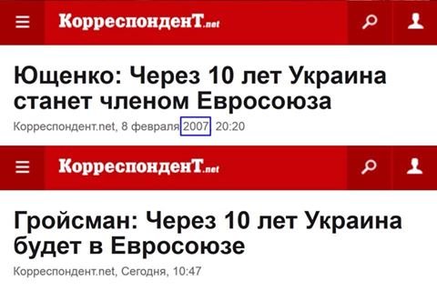 «На днях или даже раньше»: Украинцев вновь «покупают» мечтами о членстве в ЕС