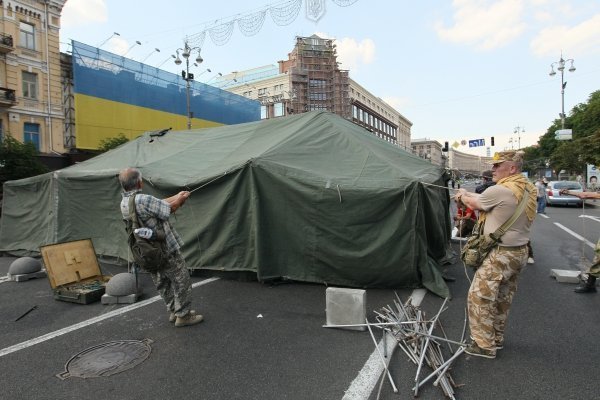 Недовольные арестом бойца батальона 