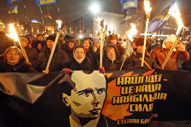 Проспект Бандеры в городе-герое